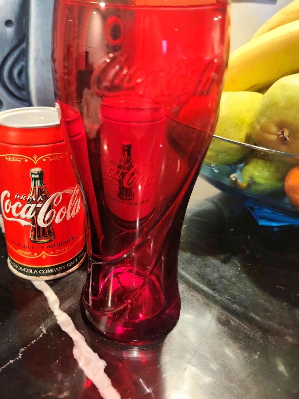2018 McDonald’s Coca-Cola Red Contour Glass, Limited Edition Coke